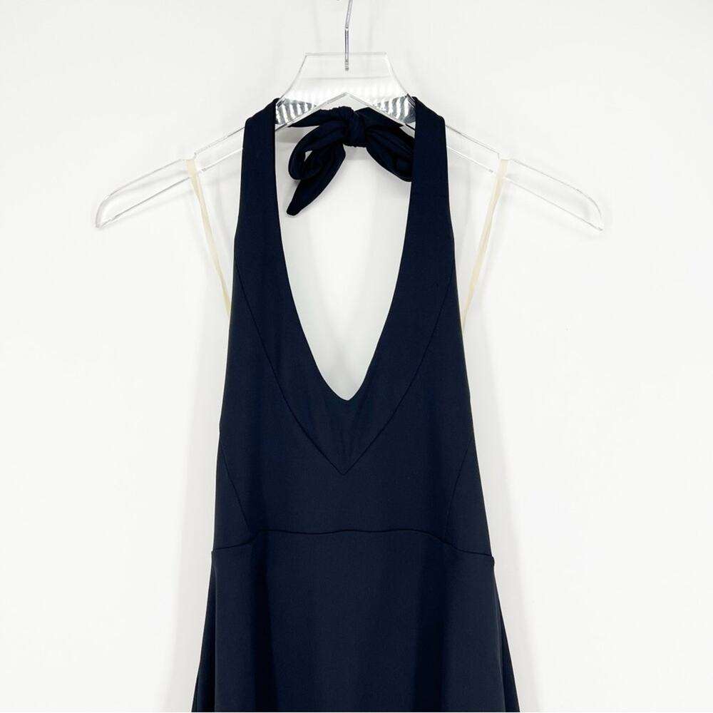 Patagonia‎ Iliana Halter Knee Length Dress XS Black - Picture 4 of 7